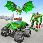 Cover Image of डाउनलोड राक्षस ट्रक रोबोट कार गेम 1.1.6 APK