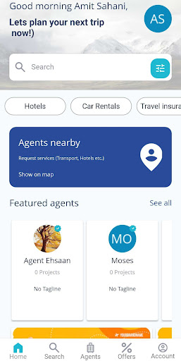 BUDI Travel App Screen 3