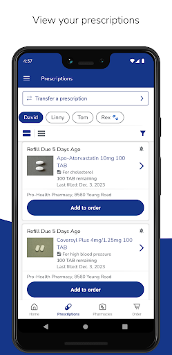 Android application Pro-Health Direct screenshort