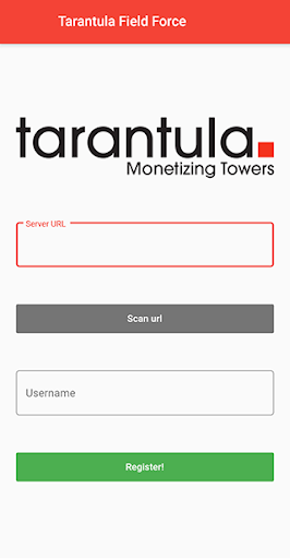 Android application Tarantula Field Force screenshort