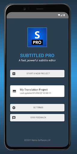 مترجم Pro: Subtitle Editor