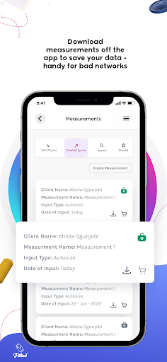 Android application Fitted Tailors App screenshort