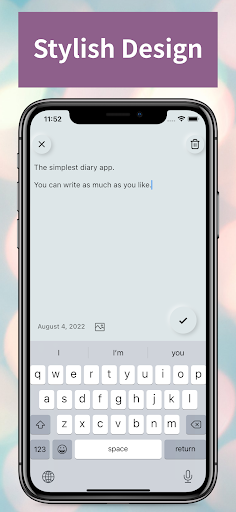 Super Simple Diary - Journal Screen 3
