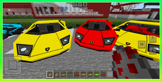 Racing cars Mod Minecraft