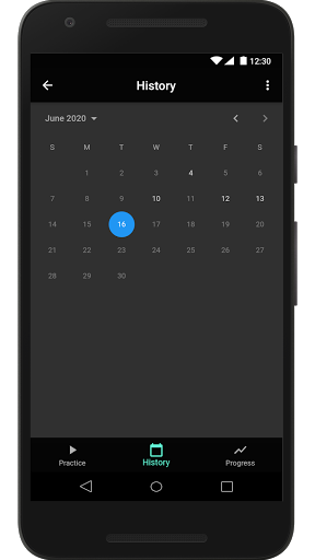 FoosTrainer Screen 2