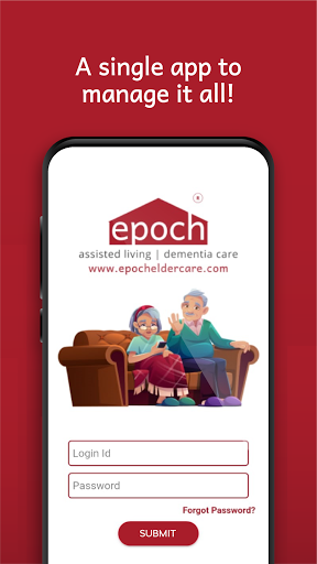 Android application Epoch Elder Care screenshort