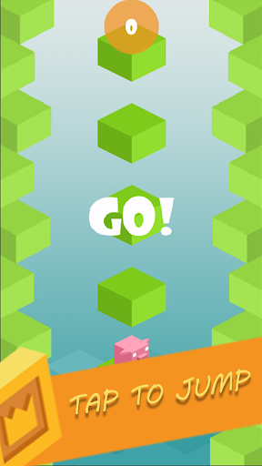 Jump the Block: Tap to jump Screen 2