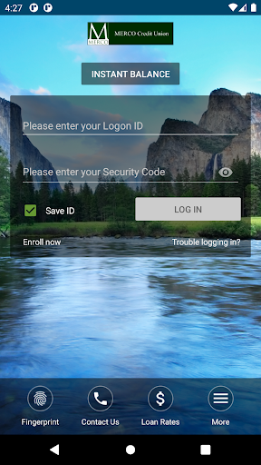 MERCO Credit Union Screen 2