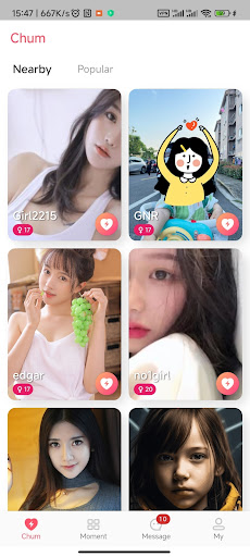 ChumChat Screen 2