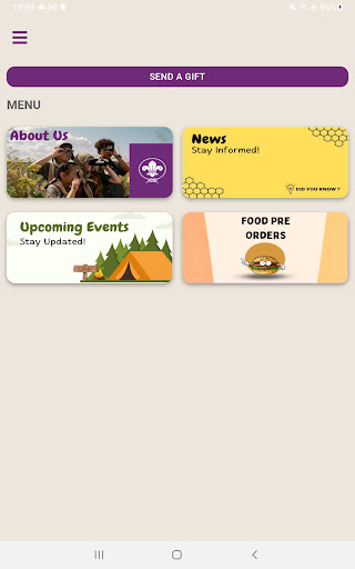 Android application Amanzimtoti Scouts screenshort