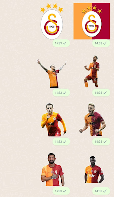 Galatasaray Stickersのおすすめ画像1
