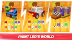 screenshot of Leo Runner: car games for kids