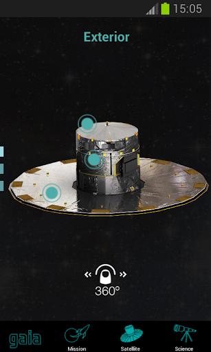 Gaia Mission Screen 3