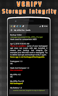 My APKs Pro - backup manage apps apk advanced Bildschirmfoto
