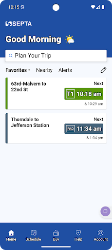 SEPTA Screenshot 1 - AppWisp.com