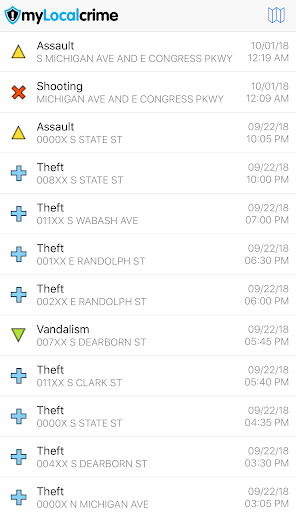 MyLocalCrime Screen 3