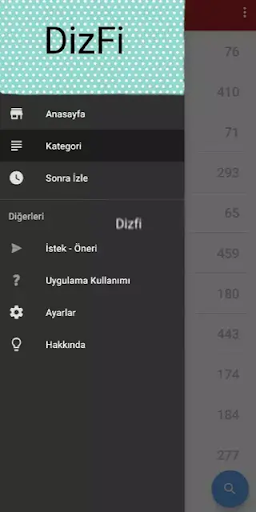 Android application DizFİ Yeni screenshort
