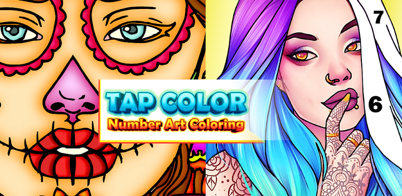 Tap Color : Color By Number Art Coloring Games