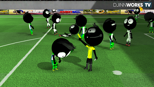 Captura de Pantalla 3 Stickman Soccer android