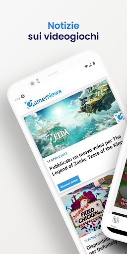 Android application Gamernews.it screenshort