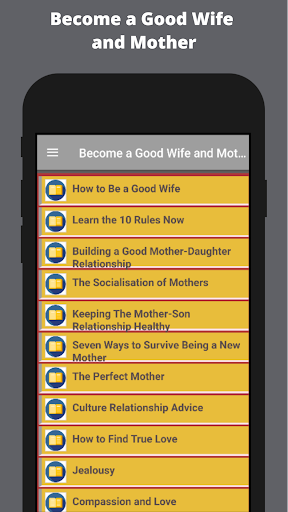 Become a Good Wife and Mother