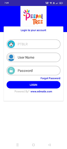 Android application Peepal Tree Preschools screenshort