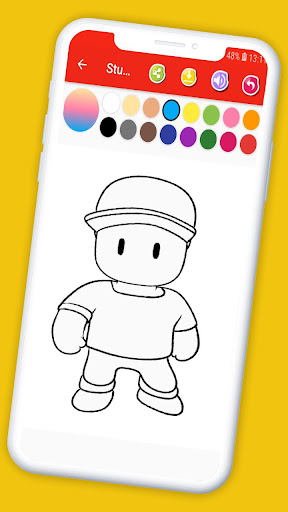 Stumble guys coloring book Screen 2