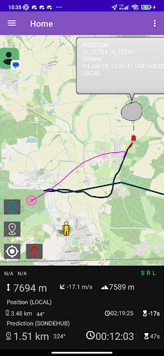 Sonde Chaser Screen 3