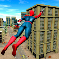 Super Spider Rope Hero Fight Miami Crime City