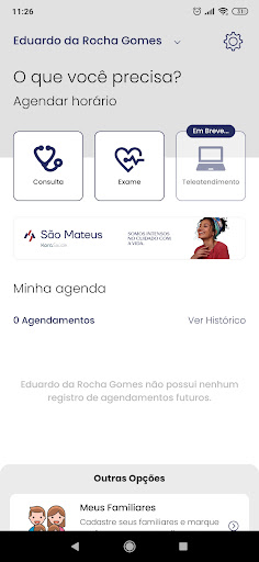 Android application Anchieta Cliente screenshort