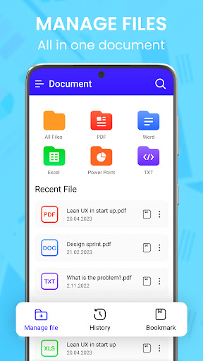 Android application PDF Viewer - Read All Document screenshort
