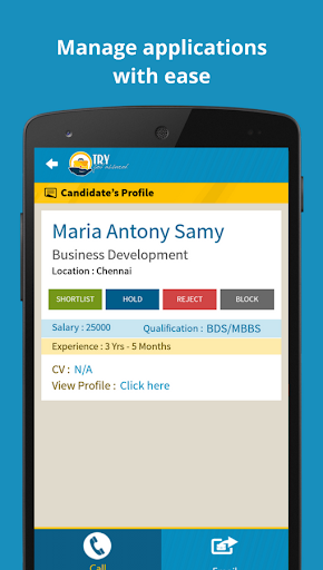 Try Jobs  - Job Search  app an