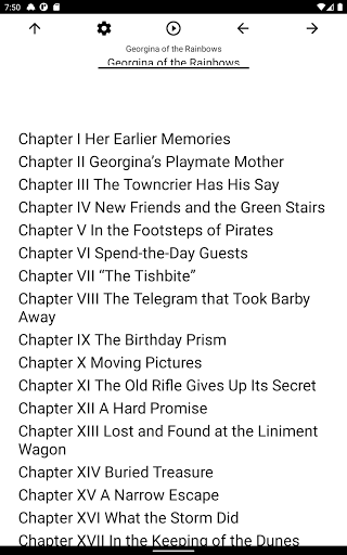 Book, Georgina of the Rainbows Screen 3