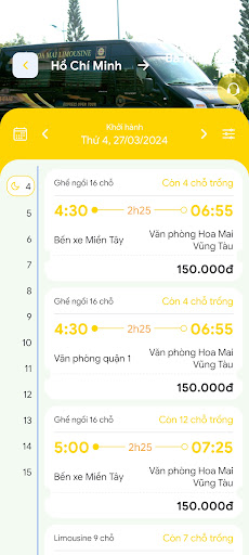 Xe Hoa Mai Screen 2