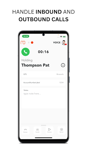 Mobile Office for Genesys Screen 3