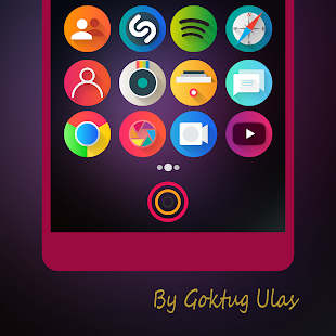 Graby Spin - екранна снимка на пакет с икони