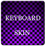 Violet Carbon Keyboard Skin icon