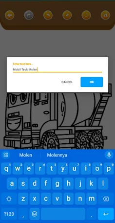 The cartoon car coloring book - Screenshot 4