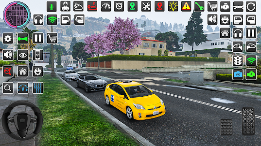 城市計程車司機：駕駛計程車 = 計程車駕駛3D：自動計程車