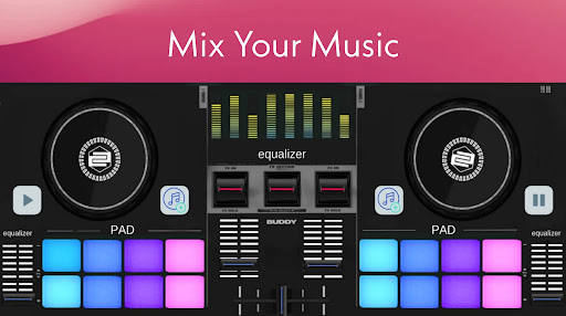 dj with volume & bass booster Screen 2