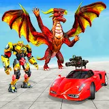 Dragon Robot Transforming Game icon