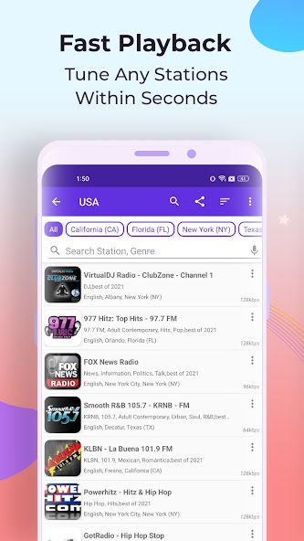 Radio FM 17.6.4 APK + Mod (Unlimited money) untuk android