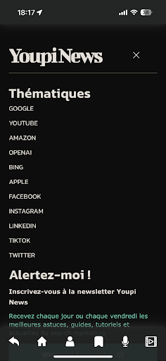 Youpi SEO News Screen 2
