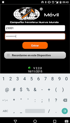 Nuevo Mundo Móvil Screen 2