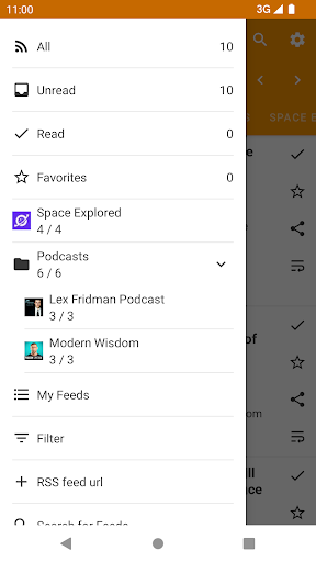RSS Reader Offline | Podcast Screenshot 1 - AppWisp.com