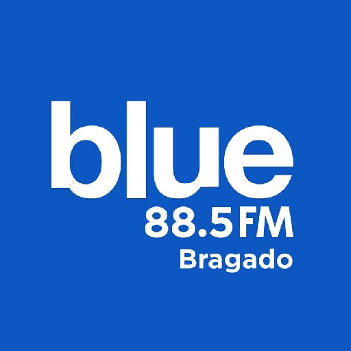 Blue Bragado 88.5 logo
