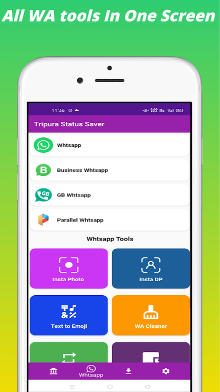 TR Status Saver Screen 3