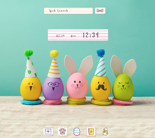Android application Easter Party Theme screenshort