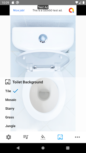 Toilet Flushing and Fart Sounds