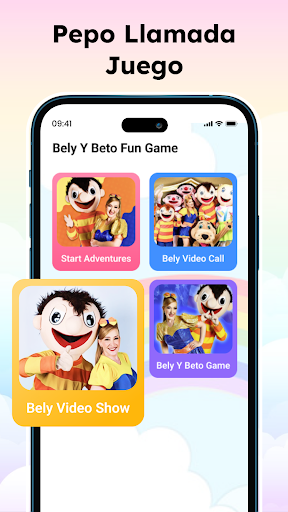 Android application Bely Y Beto Video llamada screenshort